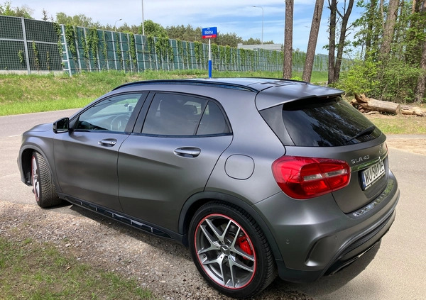 Mercedes-Benz GLA cena 99000 przebieg: 196000, rok produkcji 2014 z Warszawa małe 79